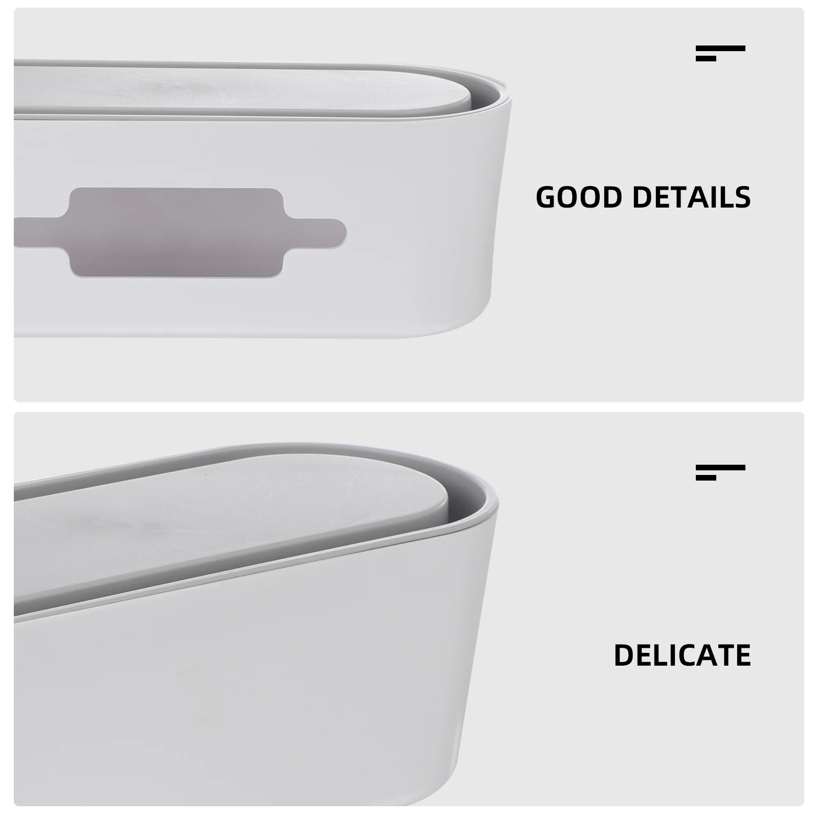 1pc Wire Organizers Power Strip Storage Box White High-Strength Plastic Cord Holder Large Opening Dustproof Detachable Cover
1pc Wire Organizers Power Strip Storage Box White High-Strength Plastic Cord Holder Large Opening Dustproof Detachable Cover