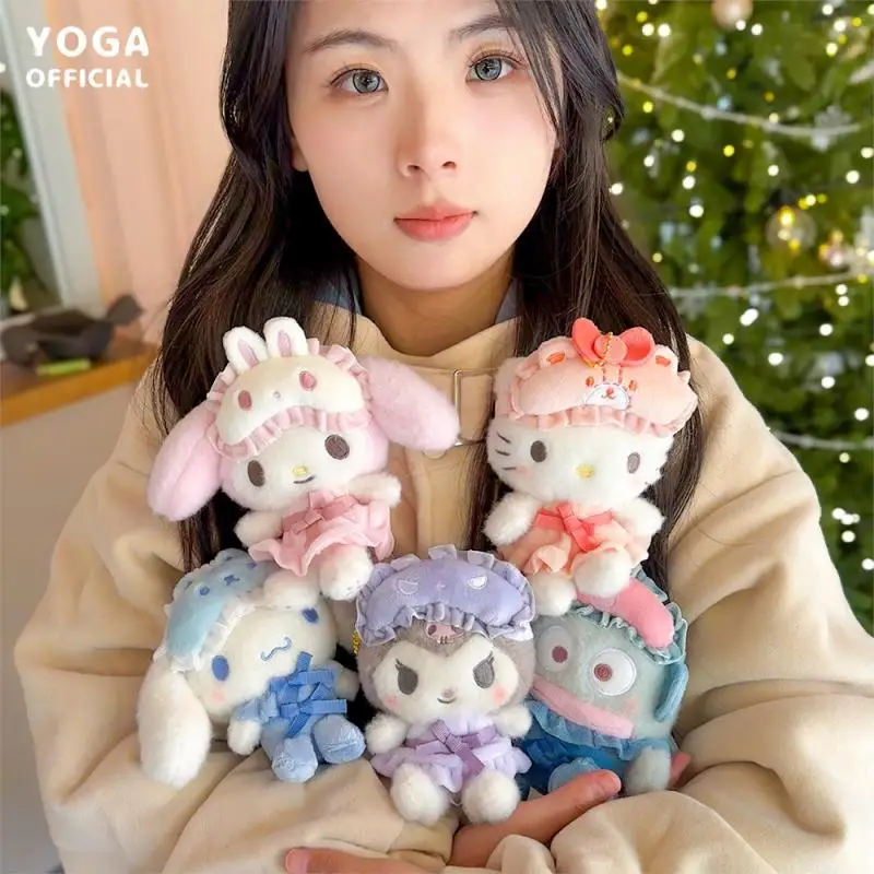 10Cm Hello Kitty Plush Doll Key Chain Sanrio Eye Mask Doll Keychain Cartoon Kawaii Pendant Keychain Cute Girl Bag Pendant Gift
10Cm Hello Kitty Plush Doll Key Chain Sanrio Eye Mask Doll Keychain Cartoon Kawaii Pendant Keychain Cute Girl Bag Pendant Gift