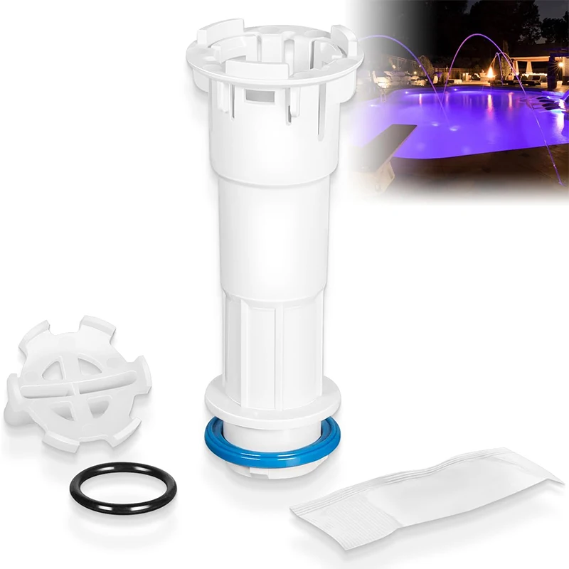 Replace Part for 618040 Adapter Compatible with Pentair MicroBrite to GloBrite Niche Colorvision Pool Light Adapter
Replace Part for 618040 Adapter Compatible with Pentair MicroBrite to GloBrite Niche Colorvision Pool Light Adapter