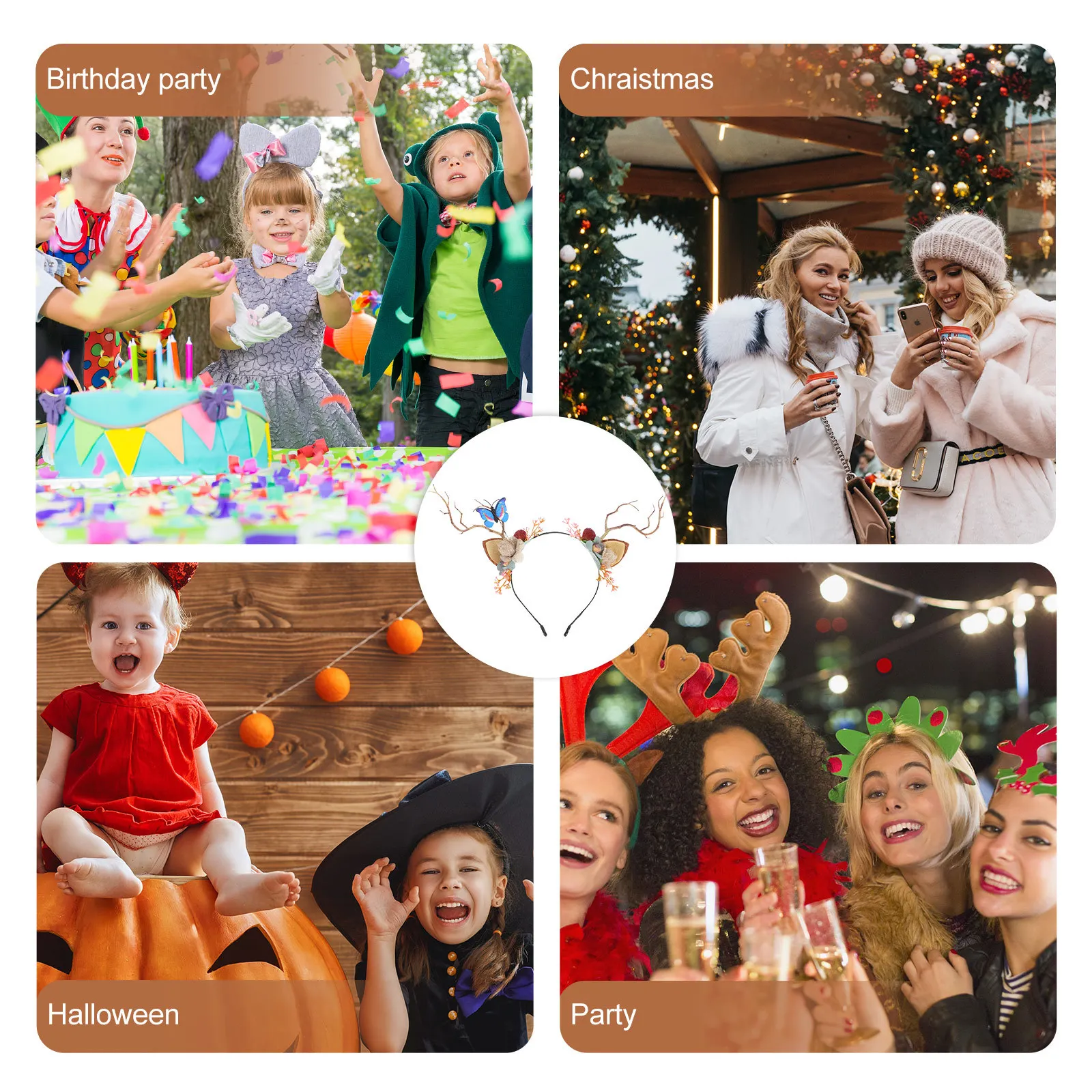 1 шт., рождественская повязка для волос с оленями, головной убор с рогами, реалистичный, прочный для рождественской вечеринки, праздничные обручи для волос, рождественская повязка на голову
1 шт., рождественская повязка для волос с оленями, головной убор с рогами, реалистичный, прочный для рождественской вечеринки, праздничные обручи для волос, рождественская повязка на голову