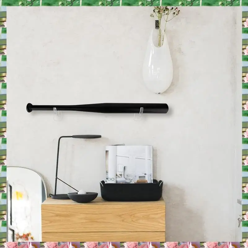 Sports 1 Pair Acrylic Baseball Wall Mounted Holder Baseball Bat Display Softball Bats Rack Collection Bracket Black Durable Easy
Sports 1 Pair Acrylic Baseball Wall Mounted Holder Baseball Bat Display Softball Bats Rack Collection Bracket Black Durable Easy