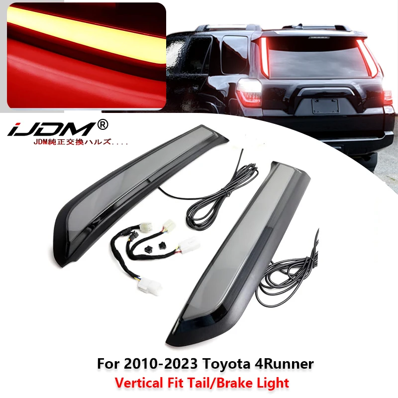 Для Toyota 4Runner 2010-2022: Светодиодный задний стоп-сигнал, противотуманная фара в бампере, анимированный сигнал поворота при запуске, задний фонарь багажника, 12В
Для Toyota 4Runner 2010-2022: Светодиодный задний стоп-сигнал, противотуманная фара в бампере, анимированный сигнал поворота при запуске, задний фонарь багажника, 12В