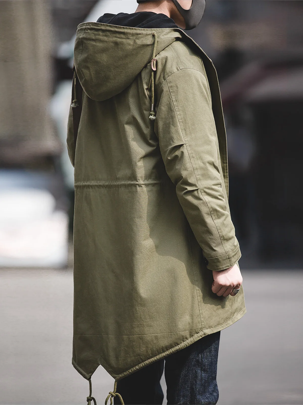 Maden American Retro M5 Fi Tail Mid-Length Hooded Jaet Men's Spring Workwear Cotton Coat Parka Sle Casual Outerwear
Maden American Retro M5 Fi Tail Mid-Length Hooded Jaet Men's Spring Workwear Cotton Coat Parka Sle Casual Outerwear