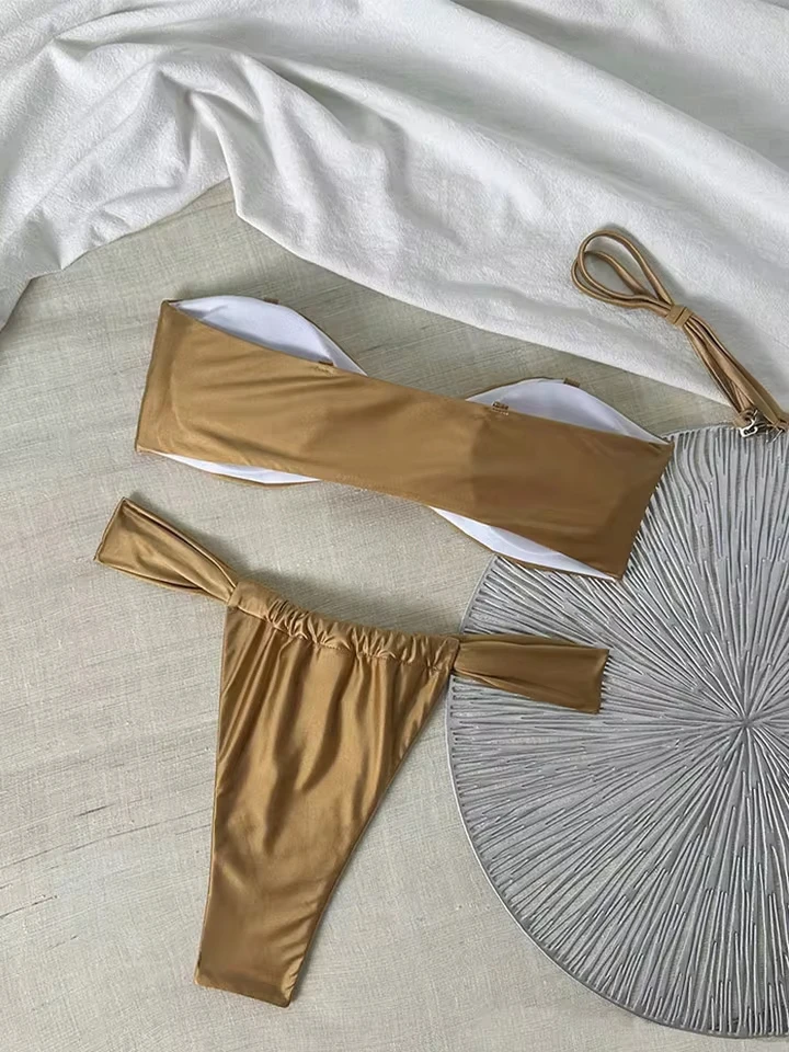Vzvn Sexy Strapless Thong Bikinis Set Women Split Swimsuit Beach Brazil Bikini 2026 New All Season Backless Bikinis 2 Piece Set
Vzvn Sexy Strapless Thong Bikinis Set Women Split Swimsuit Beach Brazil Bikini 2026 New All Season Backless Bikinis 2 Piece Set