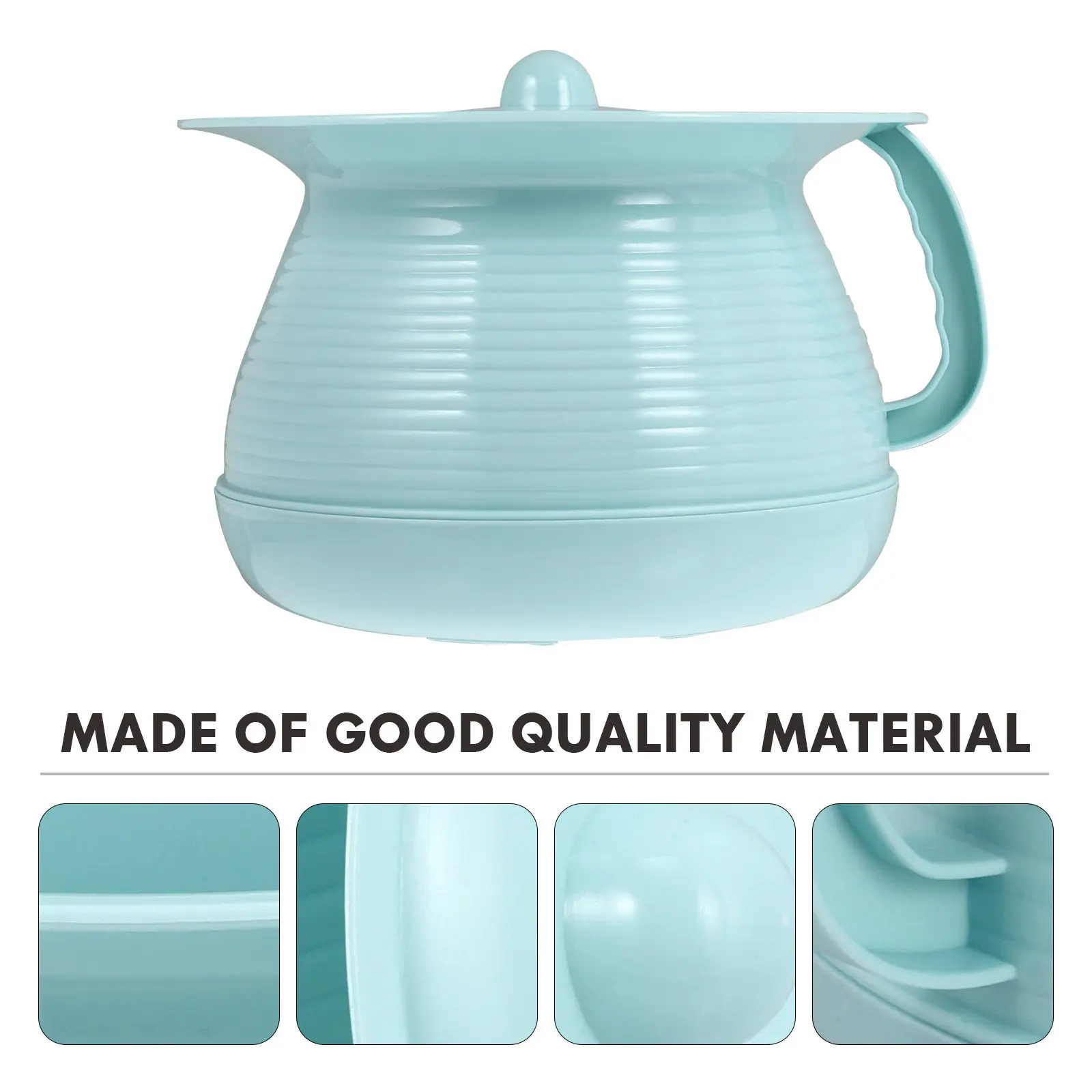 1Pcs Portable Chamber Pot Heavy Duty PP Plastic Bedpan for Elderly Adults Pregnant Women Night Use Home Urine Storage
1Pcs Portable Chamber Pot Heavy Duty PP Plastic Bedpan for Elderly Adults Pregnant Women Night Use Home Urine Storage