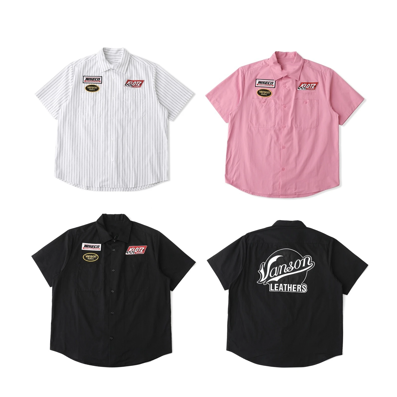 Vuu Retro Casual Leather Work Embroidered Letter Pocket Collaborative Baseball Short Sleeve Shirt Standard Fit Non-fading Non...
Vuu Retro Casual Leather Work Embroidered Letter Pocket Collaborative Baseball Short Sleeve Shirt Standard Fit Non-fading Non...