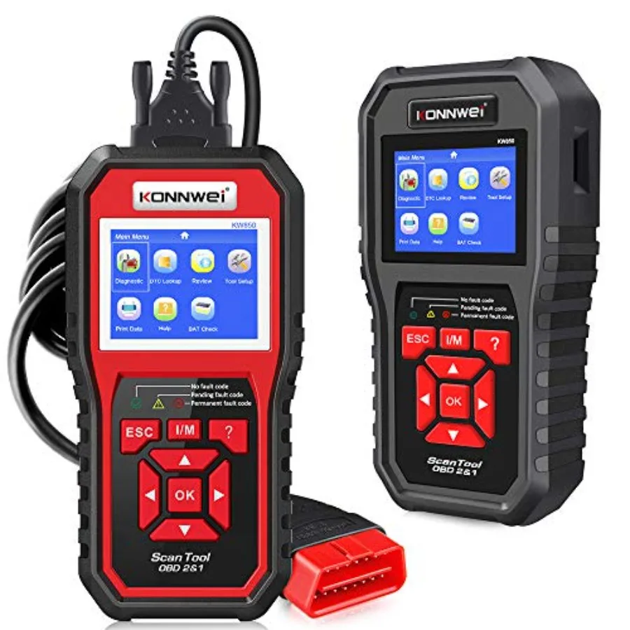 2 упаковки KW850 Профессиональный сканер OBD2, автоматический считыватель кодов для комплексной диагностики транспортных средств и мониторинга данных в реальном времени
2 упаковки KW850 Профессиональный сканер OBD2, автоматический считыватель кодов для комплексной диагностики транспортных средств и мониторинга данных в реальном времени