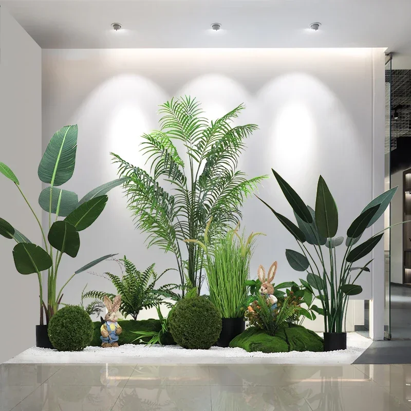 Emulational Greenery Bonsai Landscape Plants Fake Trees Indoor Stairs
Emulational Greenery Bonsai Landscape Plants Fake Trees Indoor Stairs