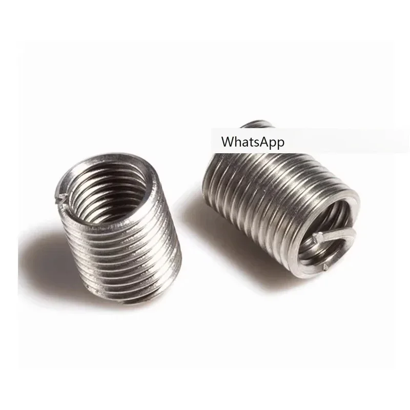 Extended steel wire thread sleeve non-standard customized steel wire tooth sleeve can be M8 * 1.25 * 6D
Extended steel wire thread sleeve non-standard customized steel wire tooth sleeve can be M8 * 1.25 * 6D
