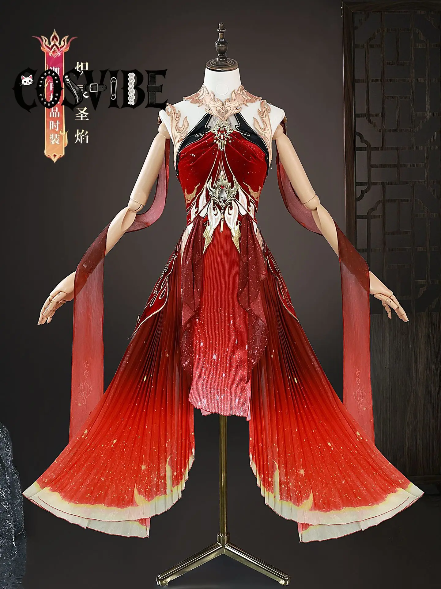 Naraka:point Cn Blazing Flame Women Cosplay Costume Anime Red Dress Party Uniform Hallowen Play Role Clothes
Naraka:point Cn Blazing Flame Women Cosplay Costume Anime Red Dress Party Uniform Hallowen Play Role Clothes