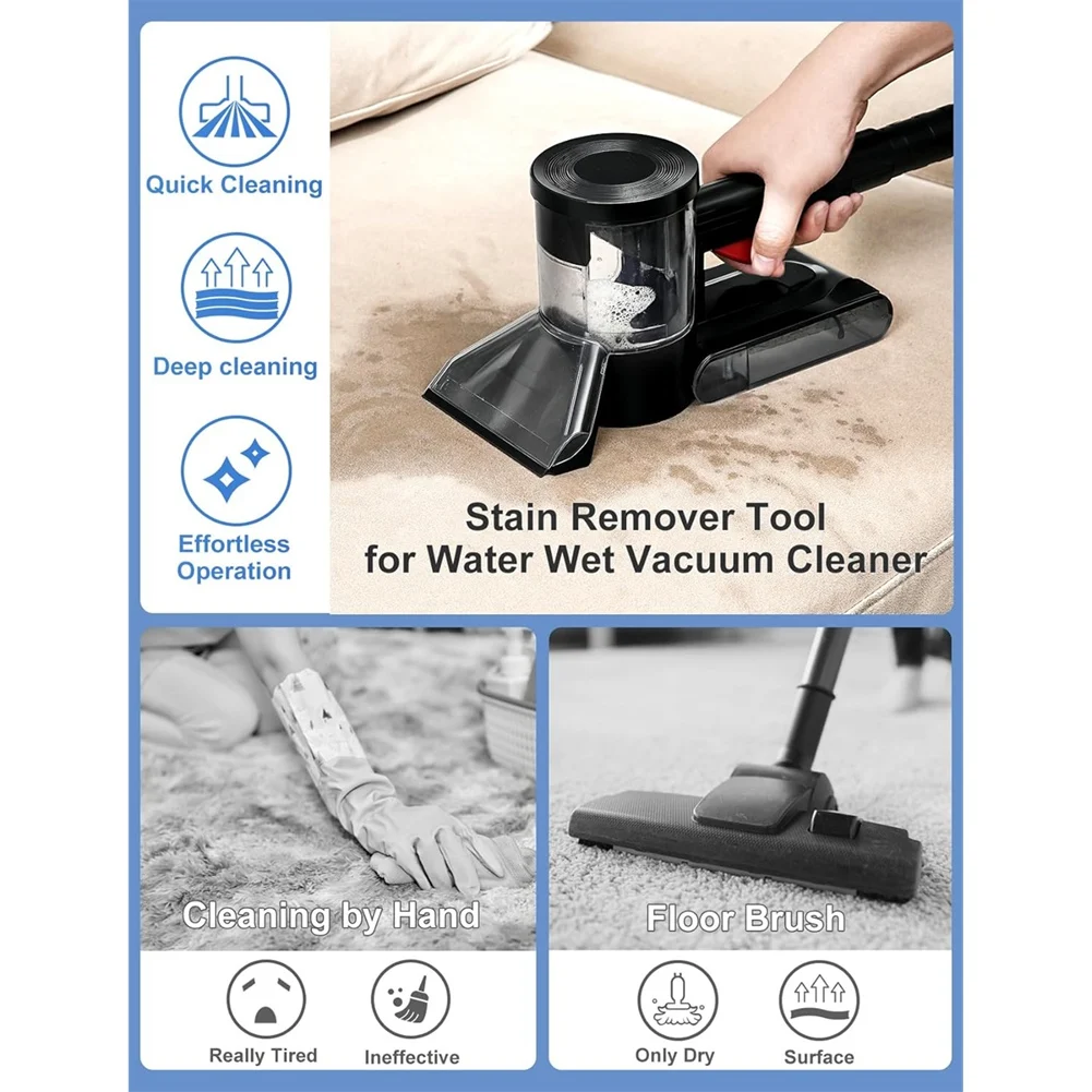 Насадки для чистки диванов BHTS-Sofa Washer: аксессуары для машин для чистки ковров, штор и матрасов, совместимые с большинством моющих пылесосов (для влажной/сухой уборки)
Насадки для чистки диванов BHTS-Sofa Washer: аксессуары для машин для чистки ковров, штор и матрасов, совместимые с большинством моющих пылесосов (для влажной/сухой уборки)