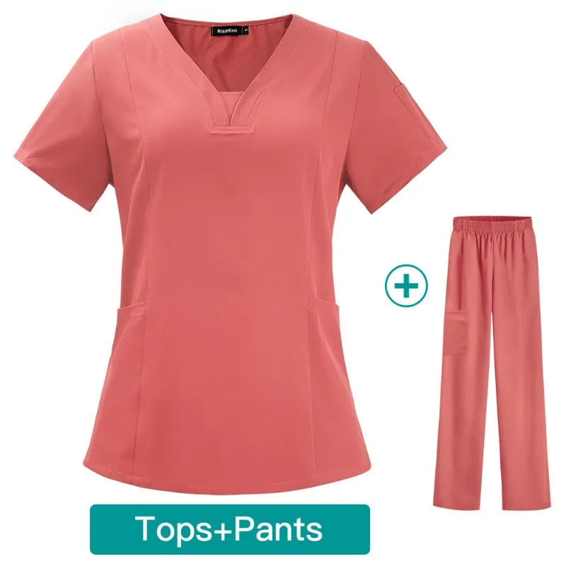 Elastic quick drying Scrubs Medical Uniforms Women Nurse Uniform Thin Breathable Medical Scrub Top Elastic Pants Doctor Workwear
Elastic quick drying Scrubs Medical Uniforms Women Nurse Uniform Thin Breathable Medical Scrub Top Elastic Pants Doctor Workwear