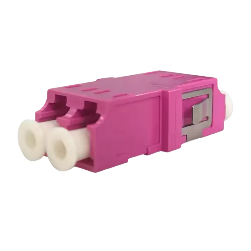 OM4 adapter without flange Duplex DX optiacl coupler OM4 LC fiber optic adaptor
OM4 adapter without flange Duplex DX optiacl coupler OM4 LC fiber optic adaptor