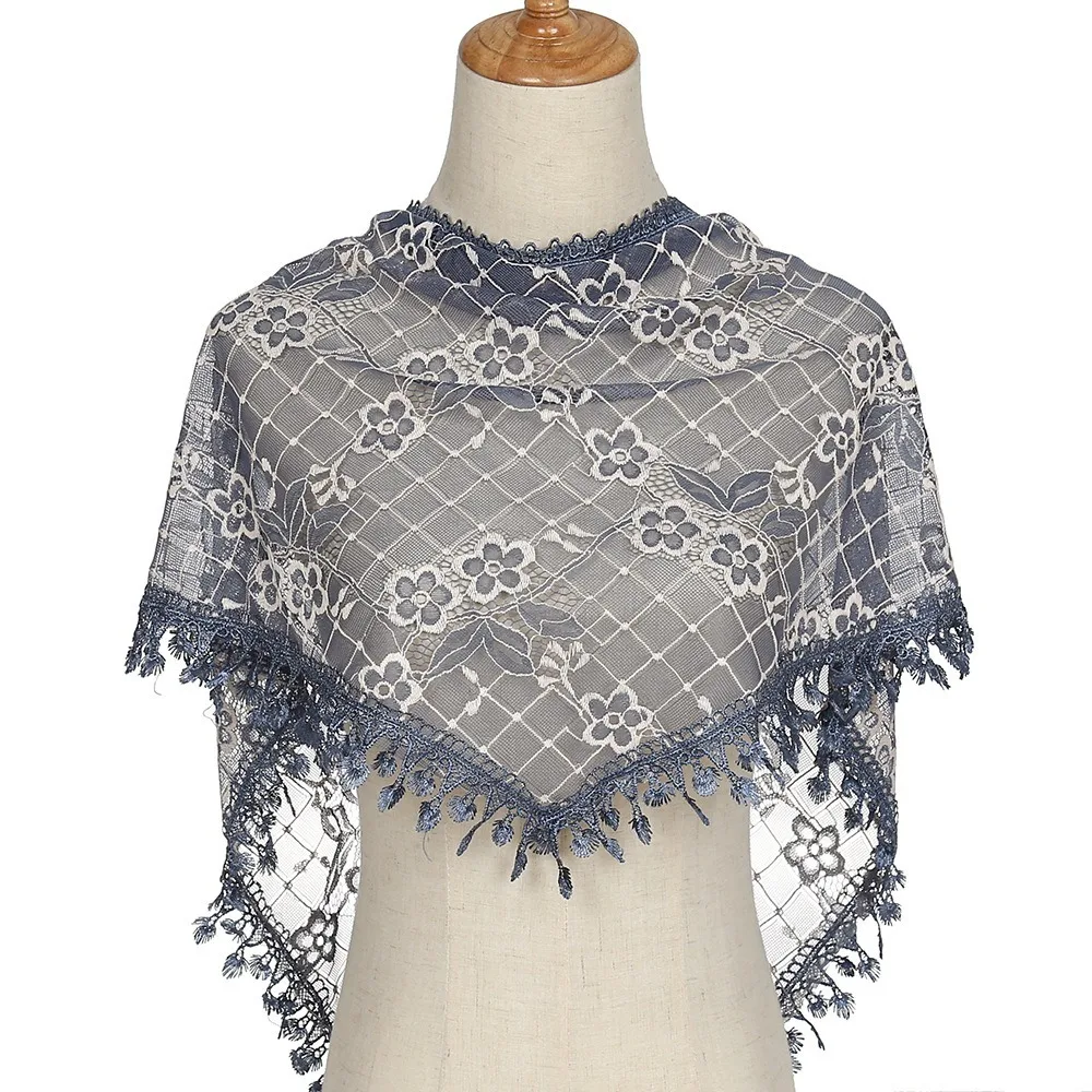 Fashion Solid Triangle Veil Scarf Women Polyester Church Prayer Headband Wedding Jacquard Rose Shawl Female
Fashion Solid Triangle Veil Scarf Women Polyester Church Prayer Headband Wedding Jacquard Rose Shawl Female