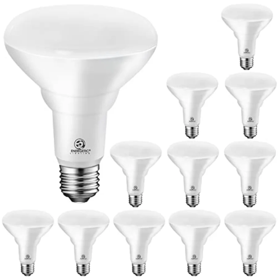 Energetic LED Recessed Light Bulbs BR30, 105W Equivalent, 1500LM, Dimmable,,Indoor Flood Lights for Recessed Cans, UL Listed, 1
Energetic LED Recessed Light Bulbs BR30, 105W Equivalent, 1500LM, Dimmable,,Indoor Flood Lights for Recessed Cans, UL Listed, 1