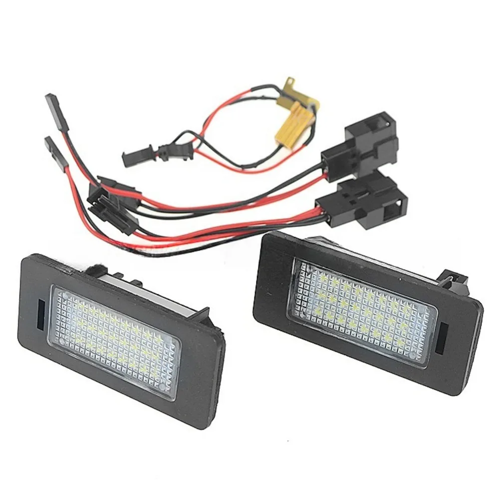 2PCS Suitable for AUDI A7 A1 A3 A4 A6 Q3 Q5 TT Skoda - Decoded LED License Plate Light Car Accessories
2PCS Suitable for AUDI A7 A1 A3 A4 A6 Q3 Q5 TT Skoda - Decoded LED License Plate Light Car Accessories