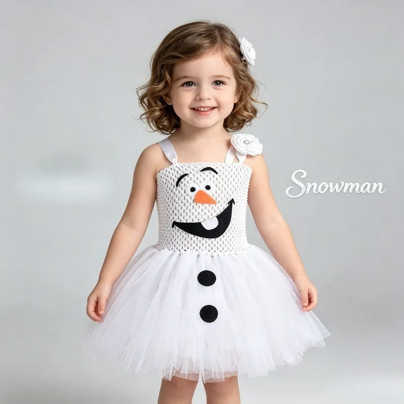 Christmas Snowman Theme Tutu Dress Winter Ice Style Cosplay Costume Fluffy Ruffle Skirt Party Performance Fancy Dress Outfit
Christmas Snowman Theme Tutu Dress Winter Ice Style Cosplay Costume Fluffy Ruffle Skirt Party Performance Fancy Dress Outfit