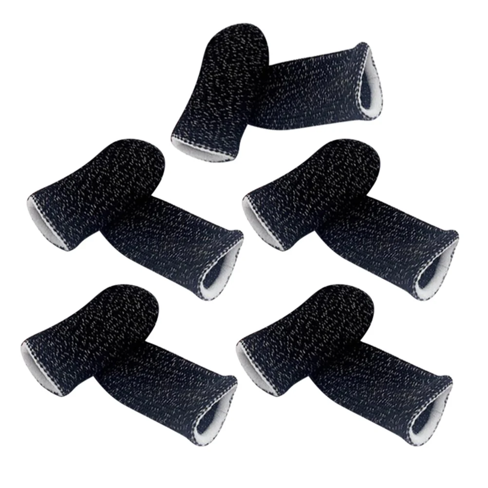 10Pcs Oil-Proof Anti-Slip Finger Covers for Mobile Gaming White Edge Conductive Fiber Touch Screen Protector Accessories
10Pcs Oil-Proof Anti-Slip Finger Covers for Mobile Gaming White Edge Conductive Fiber Touch Screen Protector Accessories