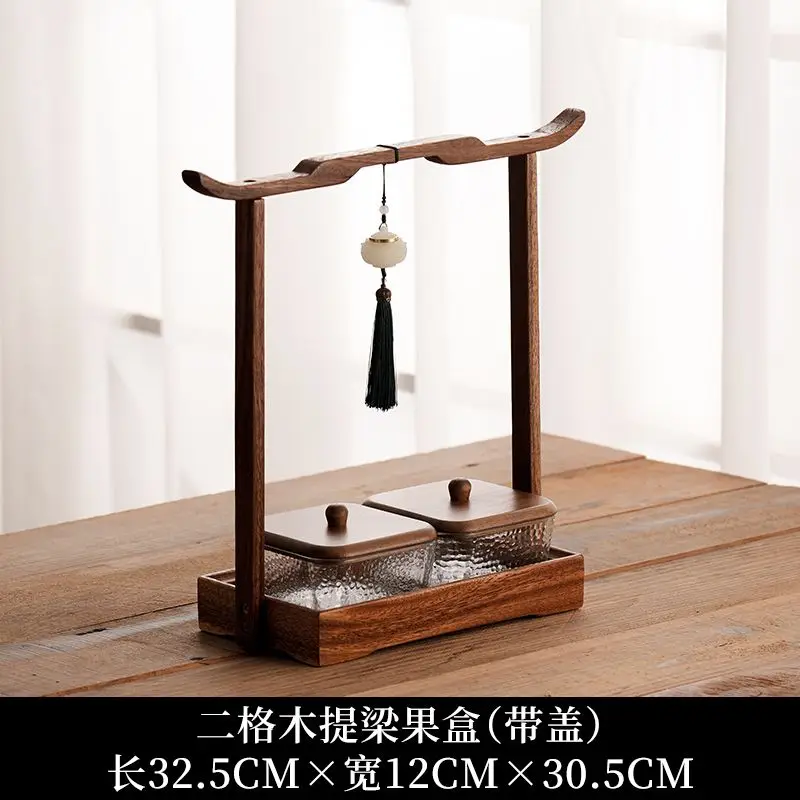 Walnut cake Dessert plate with With handle for home living room tea compartments for snacks fruit candies dried nuts Kitchen
Walnut cake Dessert plate with With handle for home living room tea compartments for snacks fruit candies dried nuts Kitchen
