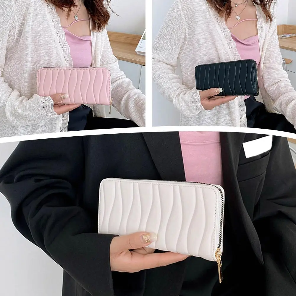 New Solid Color Long Wallet Women Purses Fashion Coin Wallets Quality Female High Clutch Purse PU Money Bag Card Holder C1N0
New Solid Color Long Wallet Women Purses Fashion Coin Wallets Quality Female High Clutch Purse PU Money Bag Card Holder C1N0