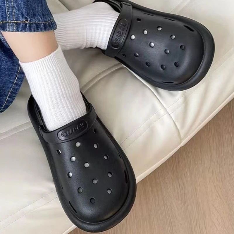 Женские Водонепроницаемые шлепанцы, мягкая подошва, сланцы, летняя Классическая обувь для сада и улицы, 2023
Женские Водонепроницаемые шлепанцы, мягкая подошва, сланцы, летняя Классическая обувь для сада и улицы, 2023