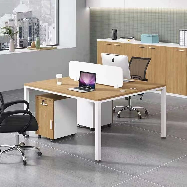 Simple Modular Workstation Two Person Computer Table 
Simple Modular Workstation Two Person Computer Table