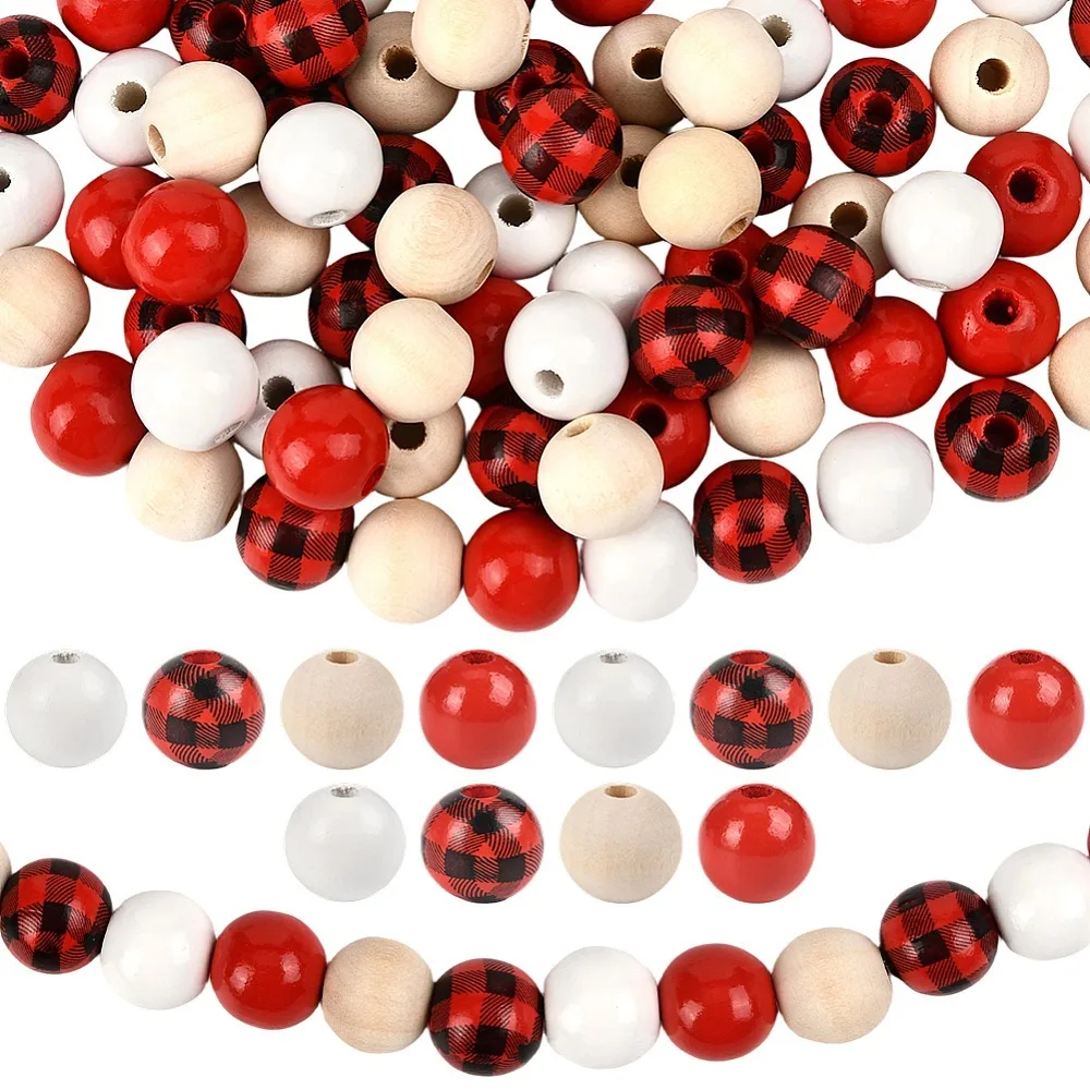 200Pcs 4 Colors Painted Wood Beads Round Mixed Color 16x14~14.5mm Hole: 3~5mm 50pcs/color
200Pcs 4 Colors Painted Wood Beads Round Mixed Color 16x14~14.5mm Hole: 3~5mm 50pcs/color