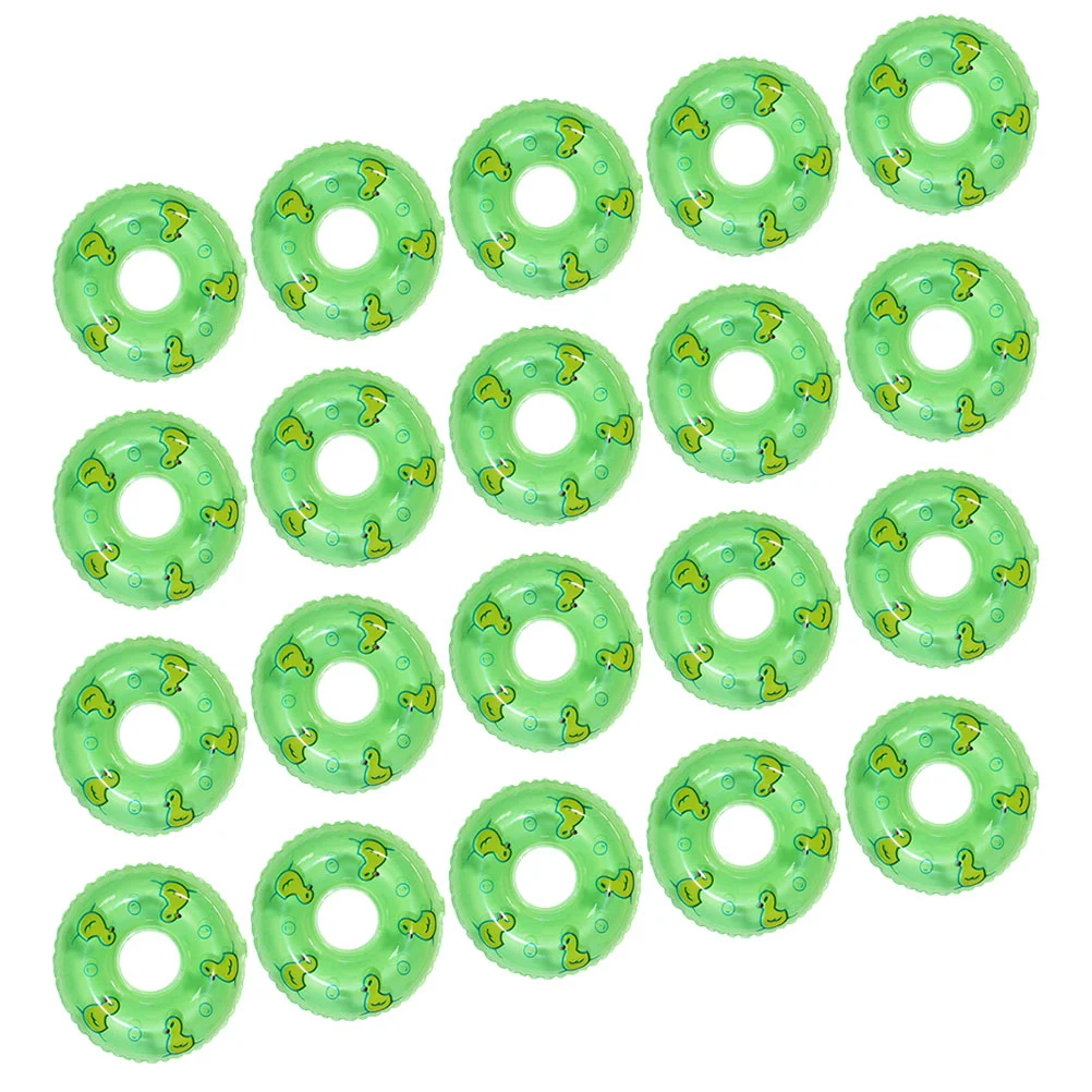 20 Pcs House Duckling Swimming Ring Mini Rings Life Buoy 850X850X250CM Green Ornaments Plaything Tiny Child
20 Pcs House Duckling Swimming Ring Mini Rings Life Buoy 850X850X250CM Green Ornaments Plaything Tiny Child