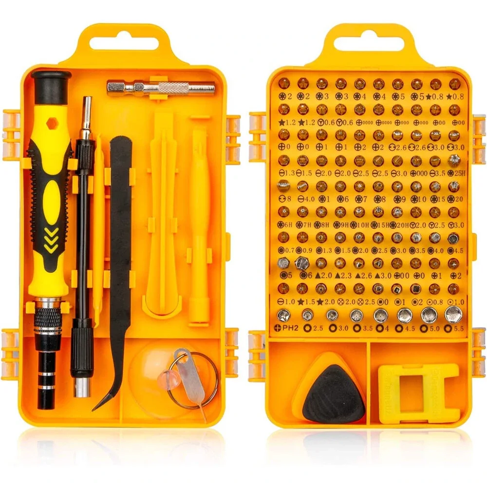 115 in 1 Professional Screwdriver Set Precision Screwdriver Set Multi-function Magnetic Repair Computer Tool Kit
115 in 1 Professional Screwdriver Set Precision Screwdriver Set Multi-function Magnetic Repair Computer Tool Kit
