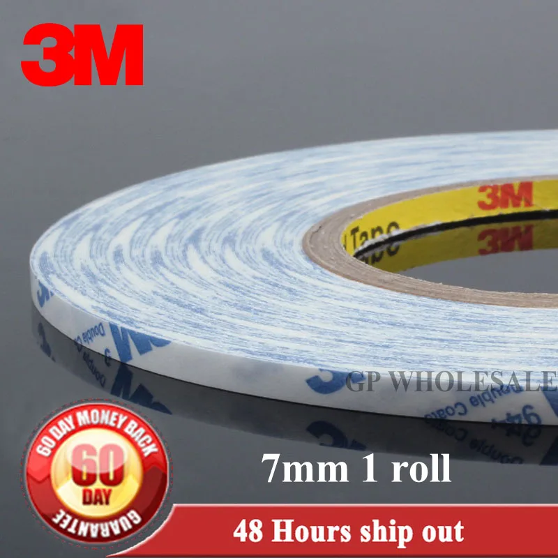 7mm*50M 3M 9448A Adhesive White Sticker Tape for Samsung, HTC Android phone Tablet Mp5 Display Touch Screen Panel Cable Lens Fix
7mm*50M 3M 9448A Adhesive White Sticker Tape for Samsung, HTC Android phone Tablet Mp5 Display Touch Screen Panel Cable Lens Fix