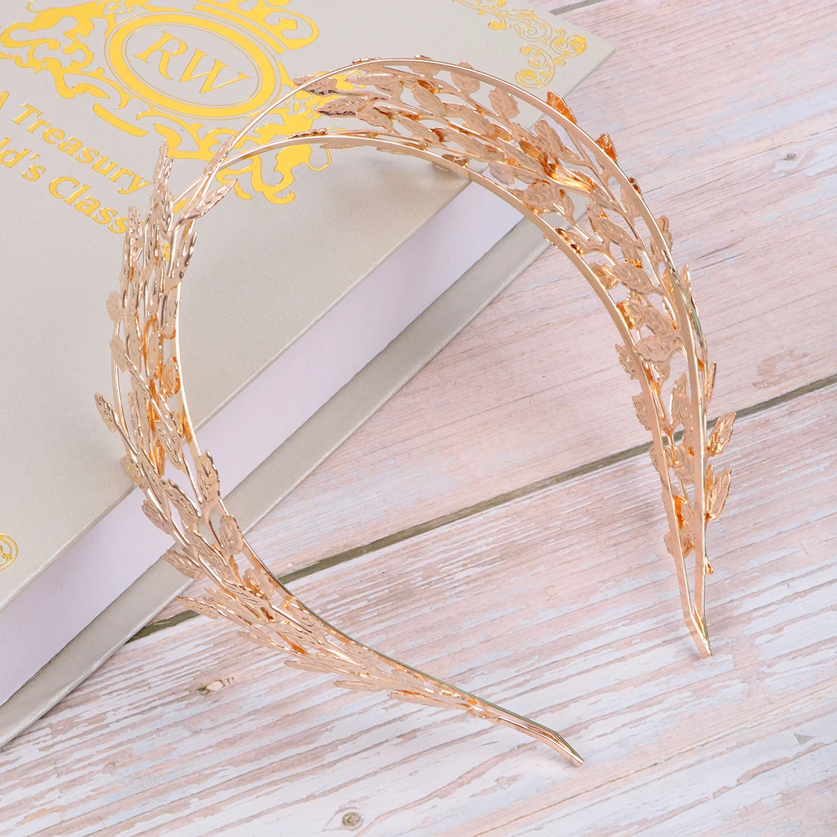 Leaf Headband Multi-leaf Bridal Headpiece Gold-plated Wire Slim-cut Metal Band Wedding Party Evening Prom Accessories
Leaf Headband Multi-leaf Bridal Headpiece Gold-plated Wire Slim-cut Metal Band Wedding Party Evening Prom Accessories