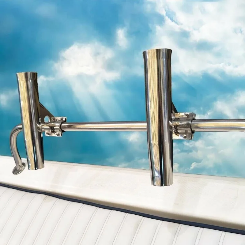 Stainless steel fishing rod holder, multi-angle adjustment, yacht accessories
Stainless steel fishing rod holder, multi-angle adjustment, yacht accessories