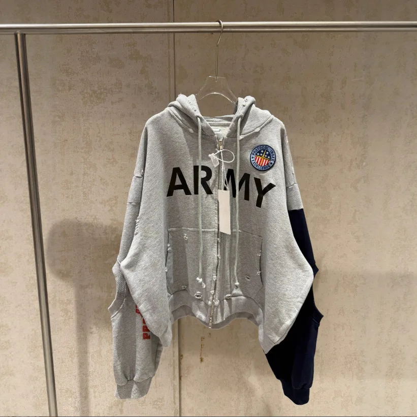 PROJECT G/R 2026 Patchwork ARMY Vintage Damaged Cardigan Pullover Men Women Best Quality Hoodie
PROJECT G/R 2026 Patchwork ARMY Vintage Damaged Cardigan Pullover Men Women Best Quality Hoodie