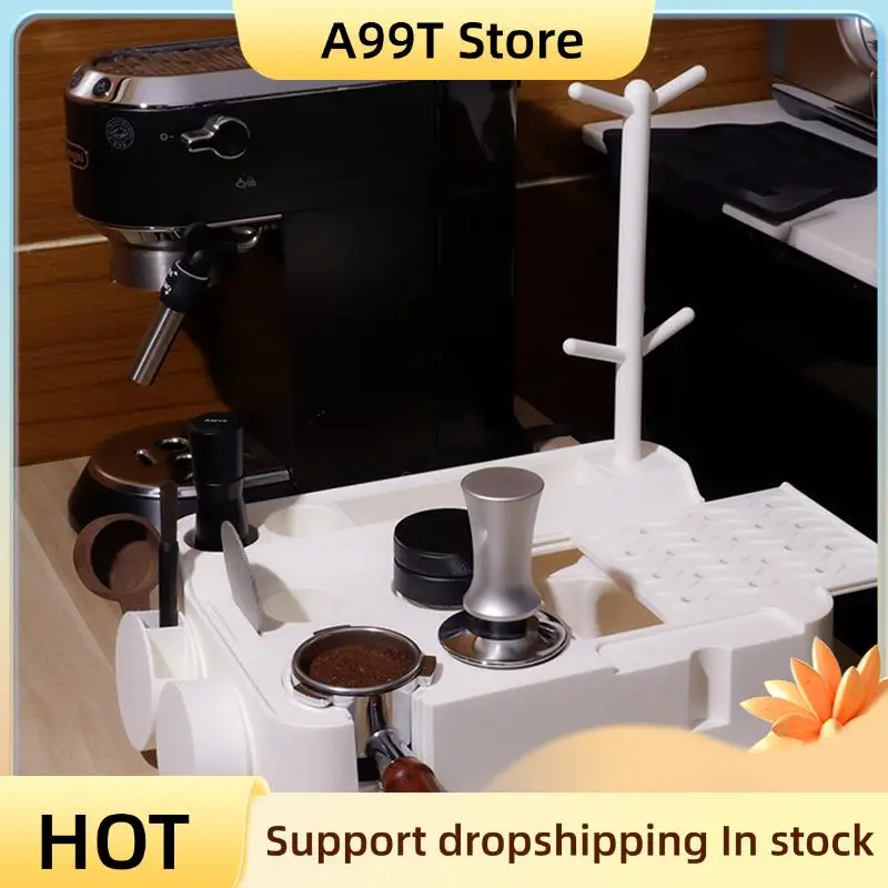 A99T Espresso Tamping Station Espresso Organizer Box Multifunctional Handle Coffee Grounds Box Organzier
A99T Espresso Tamping Station Espresso Organizer Box Multifunctional Handle Coffee Grounds Box Organzier