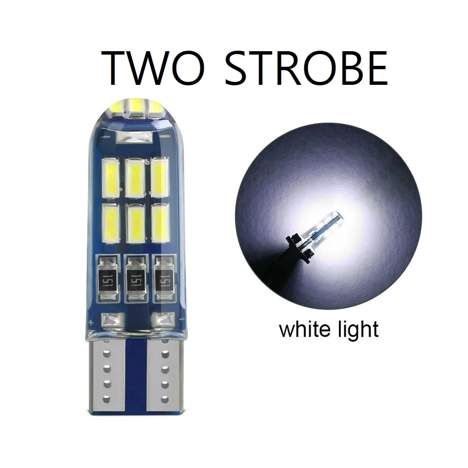 100Pcs Car T10 Led W5W 194 Led T10 Silicone Strobe Light 15Led 3014 Canbus Clearance Reading License Plate Lamp Door Dome Light
100Pcs Car T10 Led W5W 194 Led T10 Silicone Strobe Light 15Led 3014 Canbus Clearance Reading License Plate Lamp Door Dome Light