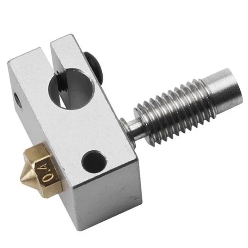 Для алюминиевого нагревательного блока E3D-V6 PT100 для 3D-принтера Hotend
Для алюминиевого нагревательного блока E3D-V6 PT100 для 3D-принтера Hotend