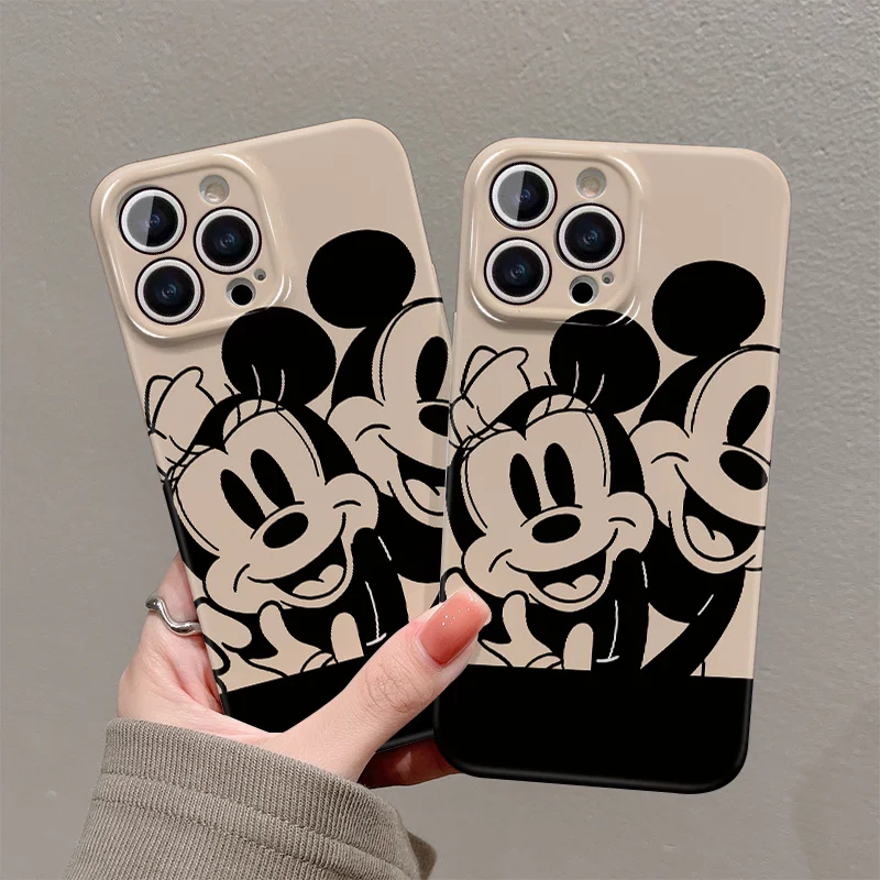 Anime Cartoon Cute Mickey Minnie Black And White Case For iphon 11 12 13 14 15 16 17 Pro Max Plus Air Couple Set Anti-fall Cover
Anime Cartoon Cute Mickey Minnie Black And White Case For iphon 11 12 13 14 15 16 17 Pro Max Plus Air Couple Set Anti-fall Cover