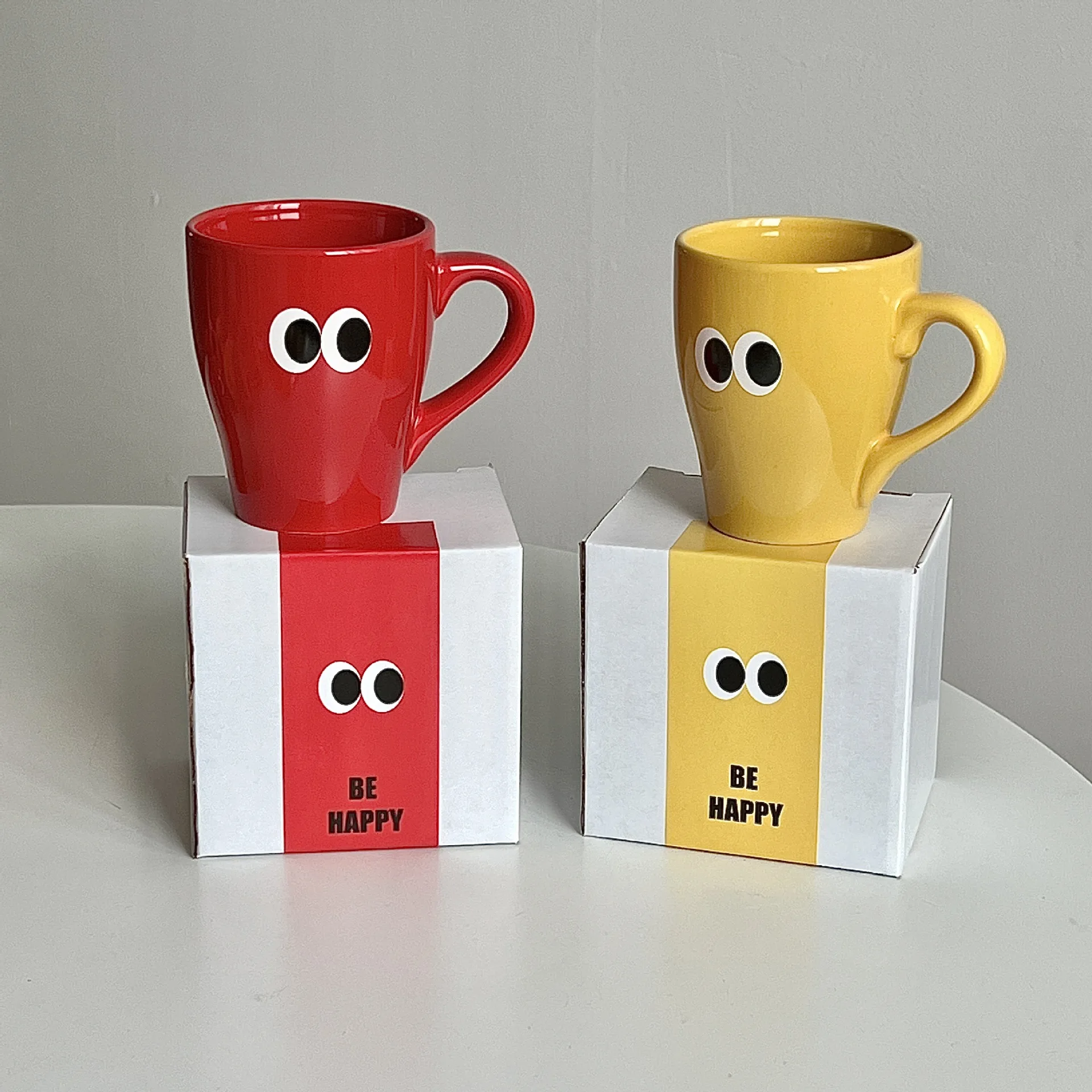250ML Cute Big Eyes Ceramics Mugs Coffee Mug Milk Tea office Cups Drinkware the Best birthday Gift
250ML Cute Big Eyes Ceramics Mugs Coffee Mug Milk Tea office Cups Drinkware the Best birthday Gift