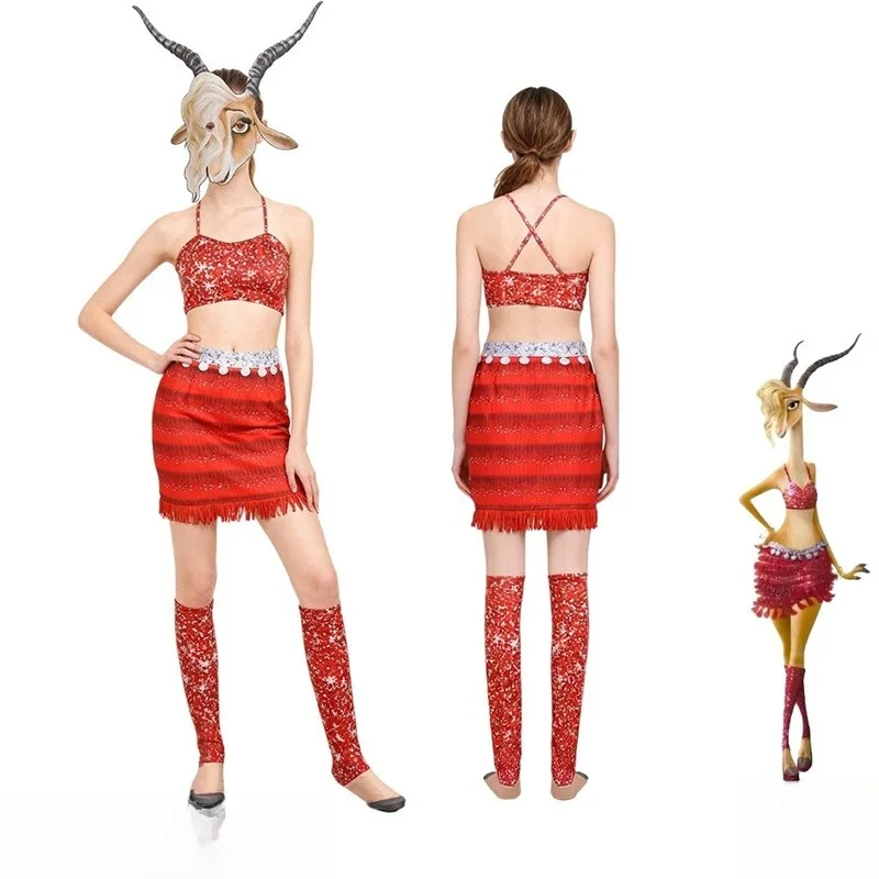 Cross-Border Crazy Animal City 2 Costume Summer Sheep Cosplay Outfit Judy Dance Performance Stage Performance Apparel
Cross-Border Crazy Animal City 2 Costume Summer Sheep Cosplay Outfit Judy Dance Performance Stage Performance Apparel