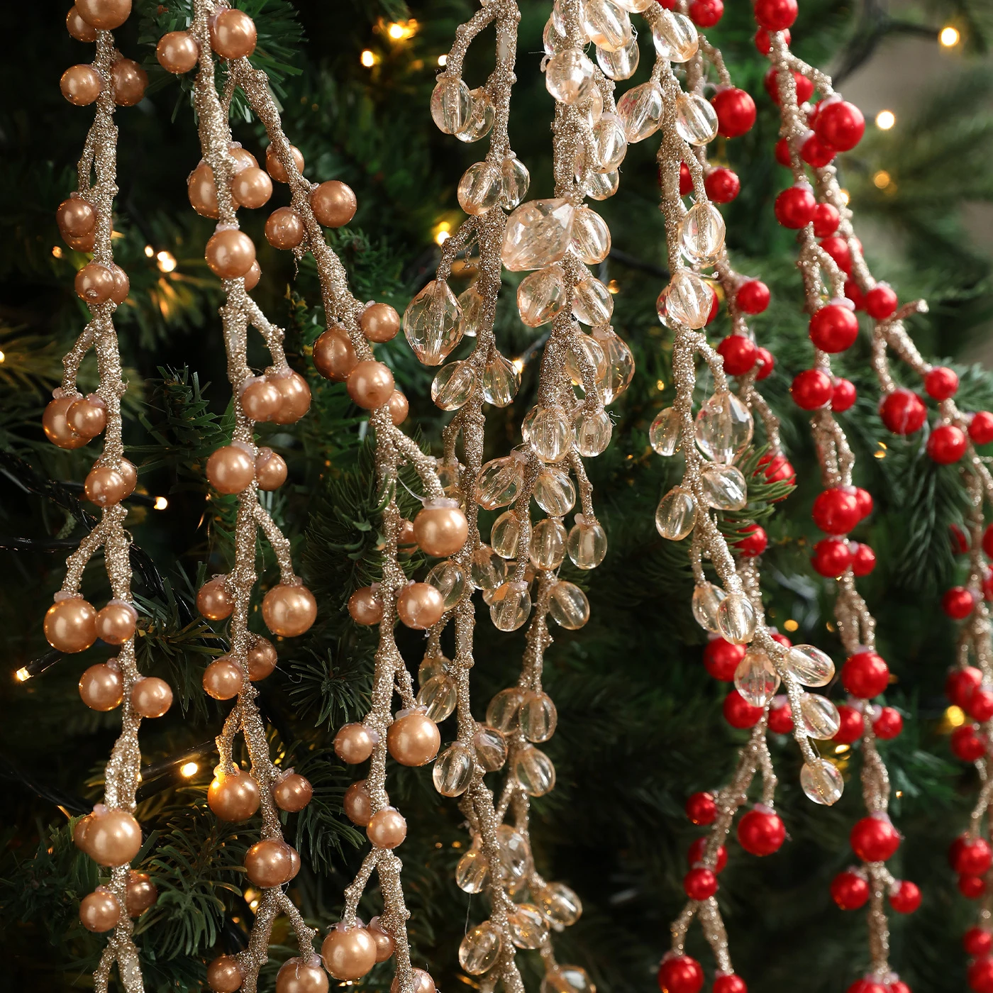 Christmas Pearl Weeping Willow Acrylic Crystal Branch Decor with Glitter Creative Christmas Tree Decorative Branches with Glitte
Christmas Pearl Weeping Willow Acrylic Crystal Branch Decor with Glitter Creative Christmas Tree Decorative Branches with Glitte