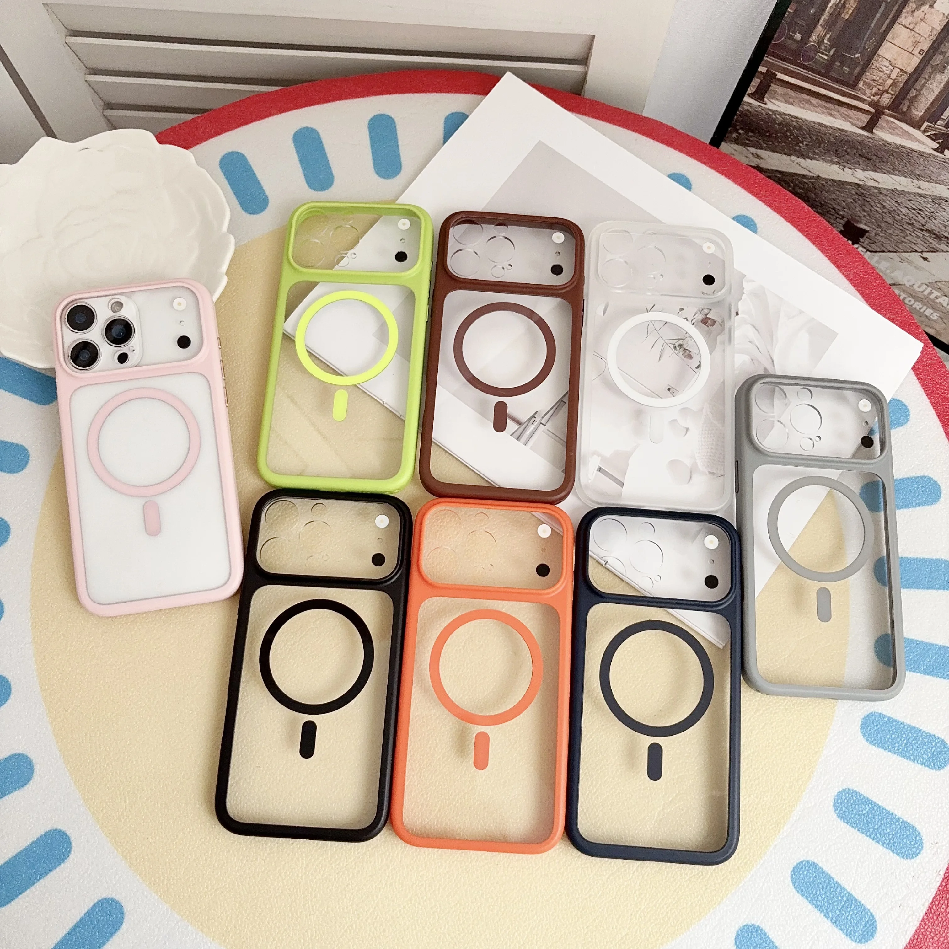European style phone case suitable for iPhone 16 Pro 17, simple transparent 15 protective case
European style phone case suitable for iPhone 16 Pro 17, simple transparent 15 protective case