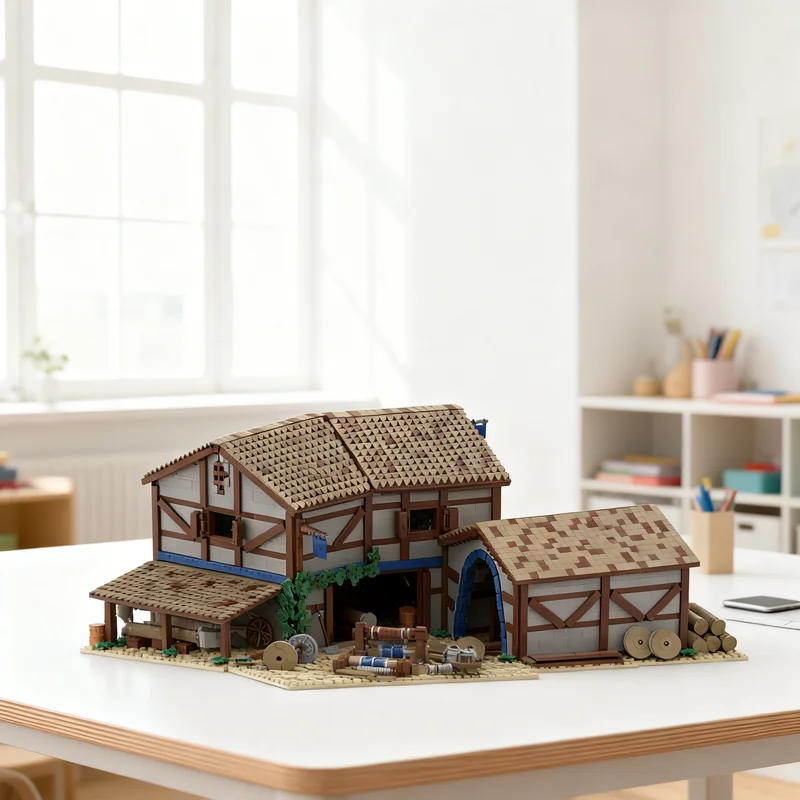 5292 детали MOC Age Of Empires Siege Workshop: Модель западноевропейской игры, строительные блоки, DIY, креативный подарок, декор для витрины, премиум-качество
5292 детали MOC Age Of Empires Siege Workshop: Модель западноевропейской игры, строительные блоки, DIY, креативный подарок, декор для витрины, премиум-качество