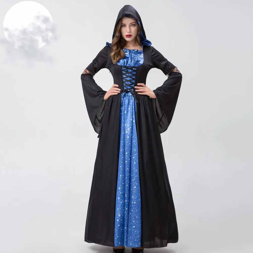 MXXL Witch Costume Transformative Role-playing Evil Queen Halloween Gift Women's Ethnic Stage Costume Leading King Brand
MXXL Witch Costume Transformative Role-playing Evil Queen Halloween Gift Women's Ethnic Stage Costume Leading King Brand