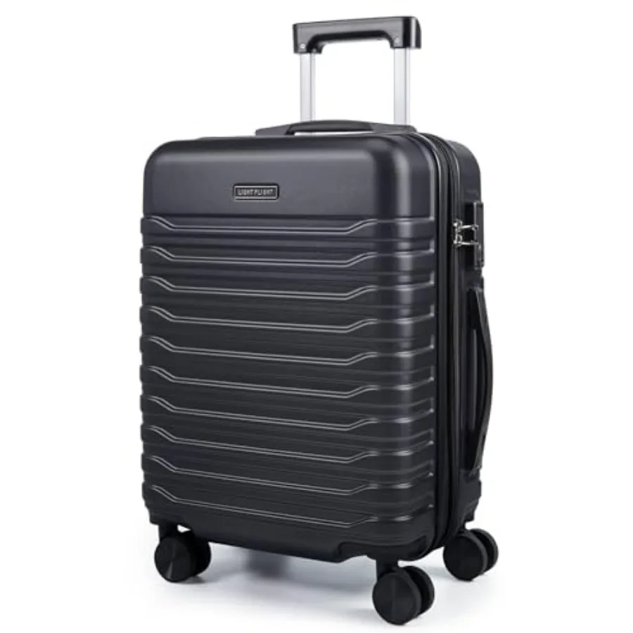 Expandable Carry On Luggage 22x14x9 Airline Approved with Double Spinner Wheels, 20 Inch Lightweight Hard Shell Rolling Suitcas
Expandable Carry On Luggage 22x14x9 Airline Approved with Double Spinner Wheels, 20 Inch Lightweight Hard Shell Rolling Suitcas