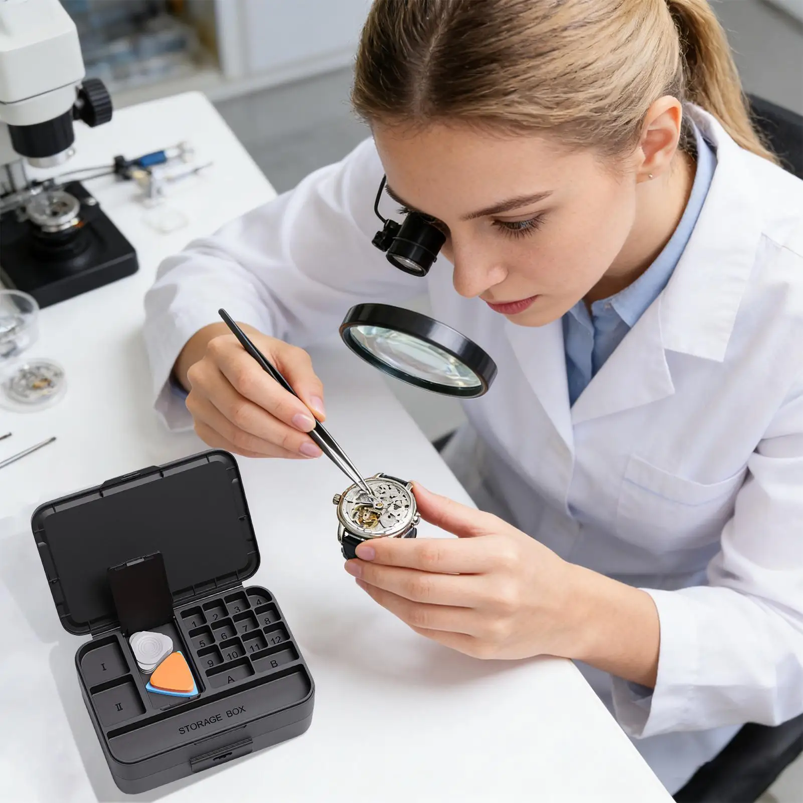 Набор отверток с 108 насадками и кейсом для хранения, портативный набор для ремонта электроники, телефонов, компьютеров и планшетов
Набор отверток с 108 насадками и кейсом для хранения, портативный набор для ремонта электроники, телефонов, компьютеров и планшетов