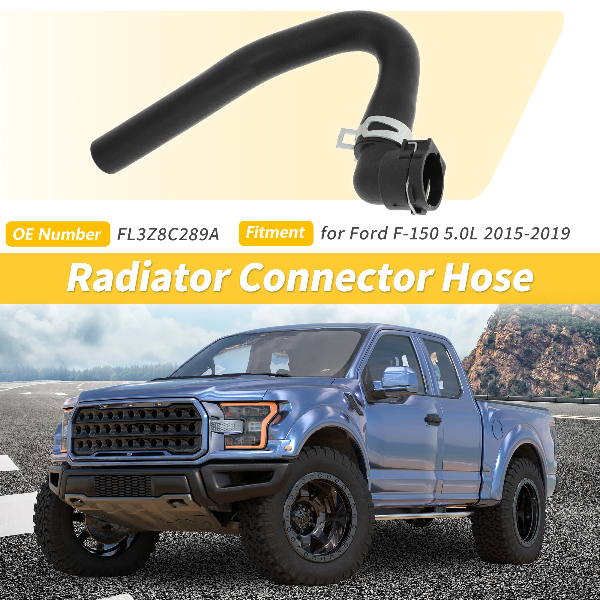 X Autohaux Auto Car Lower Radiator Connector Hose Vehicle Cooling System Tubing Pipe for Ford F-150 5.0L 2015-2019 No.FL3Z8C289A
X Autohaux Auto Car Lower Radiator Connector Hose Vehicle Cooling System Tubing Pipe for Ford F-150 5.0L 2015-2019 No.FL3Z8C289A