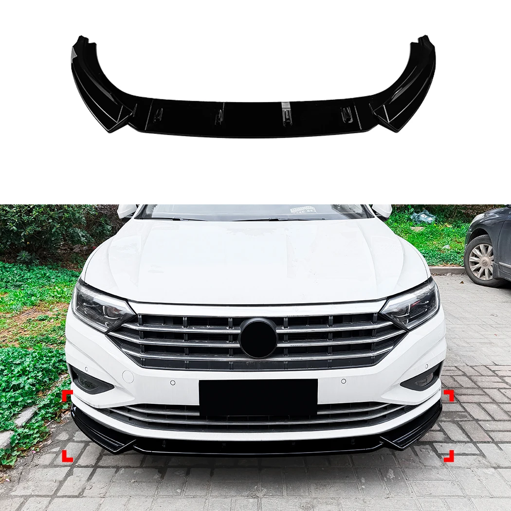 Car Front Bumper Lip Spoiler Diffuser Splitters Body Kit Aprons Cover Guard Trim For Volkswagen Jetta MK7 2019-2022
Car Front Bumper Lip Spoiler Diffuser Splitters Body Kit Aprons Cover Guard Trim For Volkswagen Jetta MK7 2019-2022