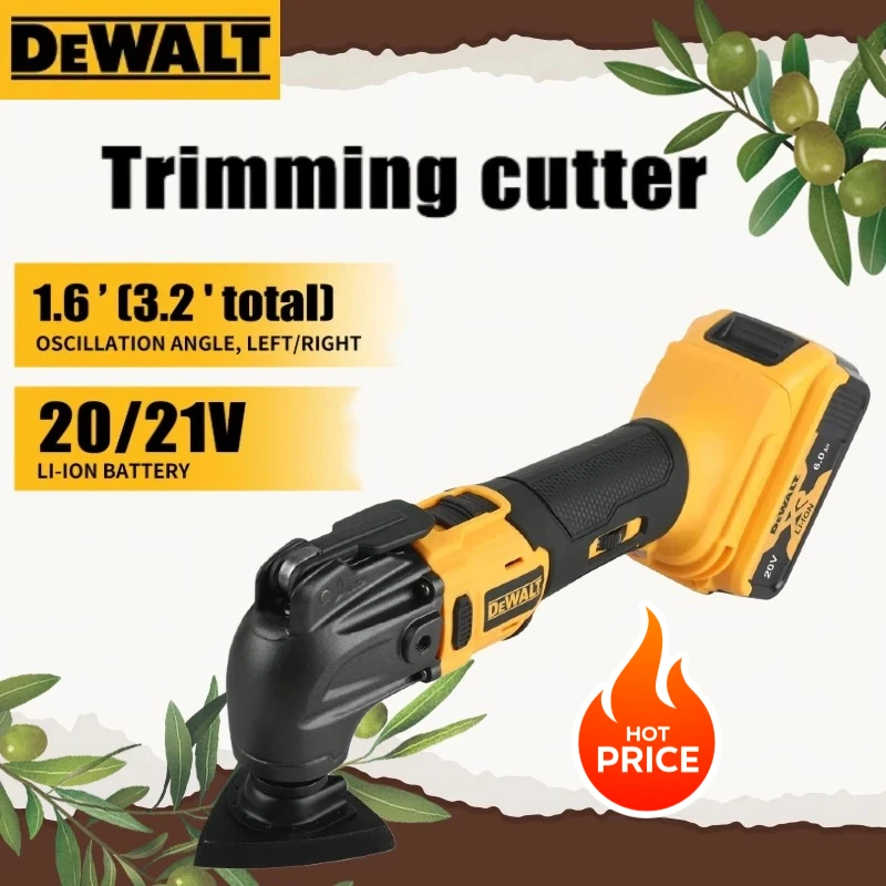Бесщеточный аккумуляторный осциллирующий инструмент Dewalt с быстрым креплением, многофункциональный инструмент, электрический резак для аккумуляторов Dewalt 20V.
Бесщеточный аккумуляторный осциллирующий инструмент Dewalt с быстрым креплением, многофункциональный инструмент, электрический резак для аккумуляторов Dewalt 20V.