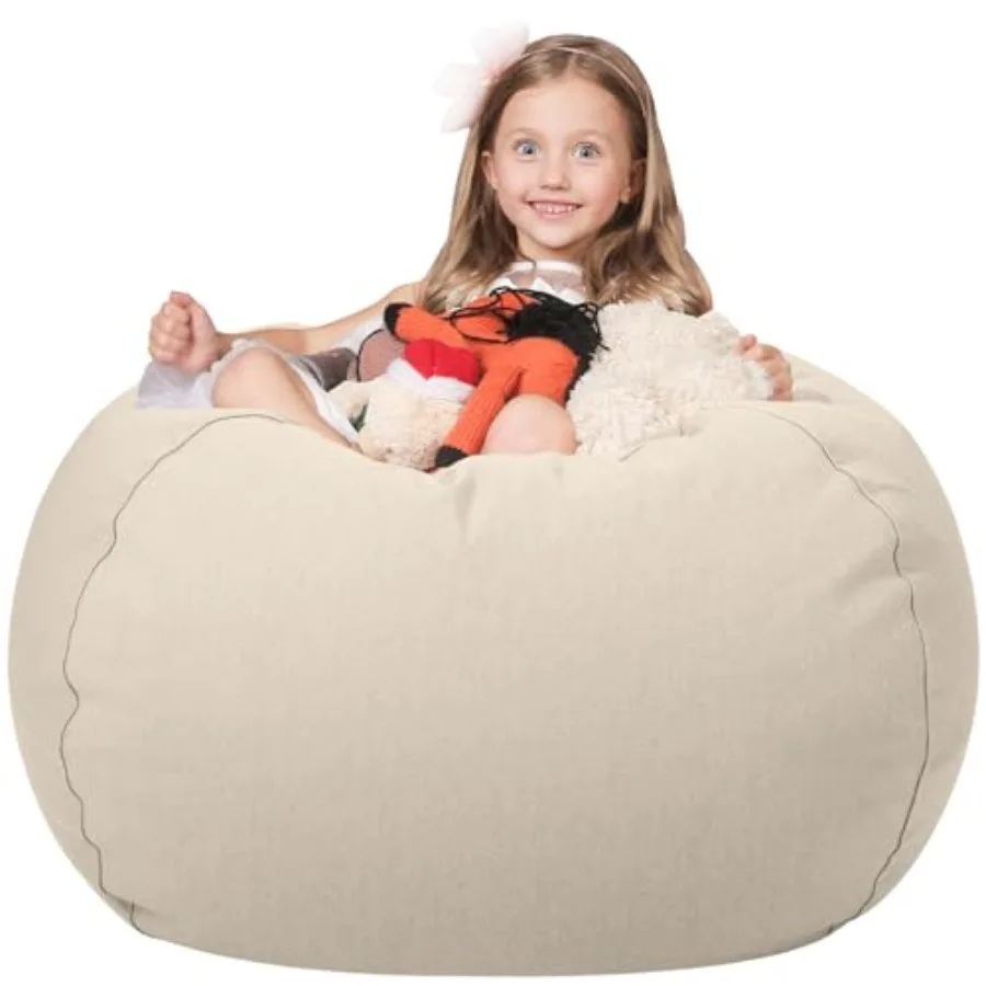 Stuffed Animal Storage Bean Bag Chair Cover for Stuffable Zipper Beanbag for Organizing Plush Toys Large Premium Cotton Canvas
Stuffed Animal Storage Bean Bag Chair Cover for Stuffable Zipper Beanbag for Organizing Plush Toys Large Premium Cotton Canvas