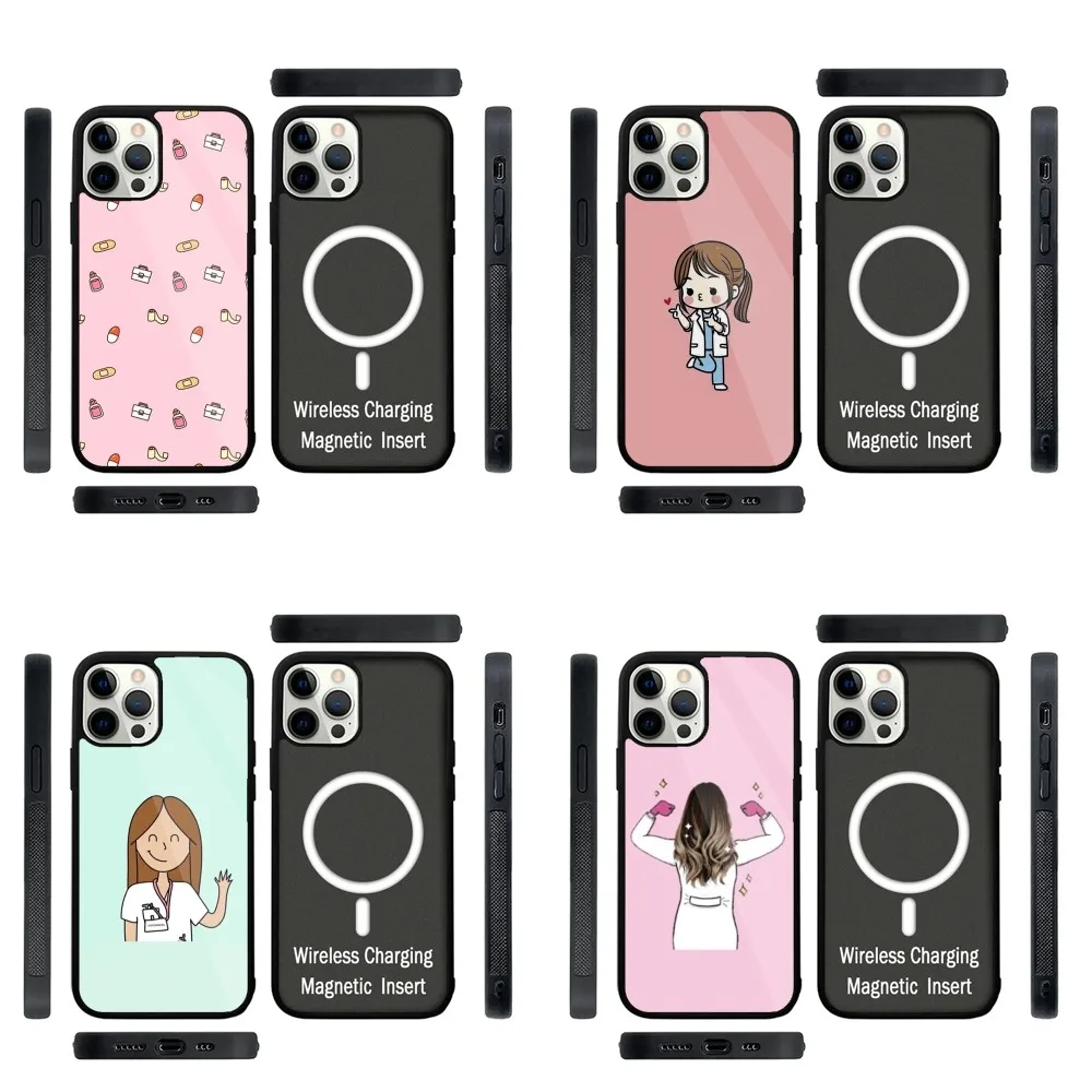 Doctor Nurse Medical Phone Case Strong Magnetic For IPhone 15,14,13,Pro,Max,Plus,11,12,Mini For Magsafe Wireless Charging
Doctor Nurse Medical Phone Case Strong Magnetic For IPhone 15,14,13,Pro,Max,Plus,11,12,Mini For Magsafe Wireless Charging